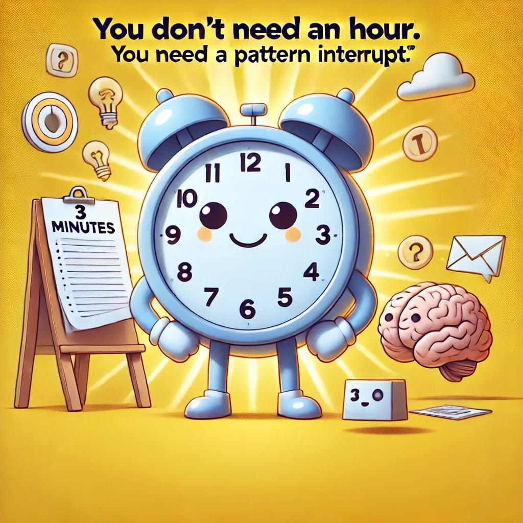 Friendly Clock Illustration
